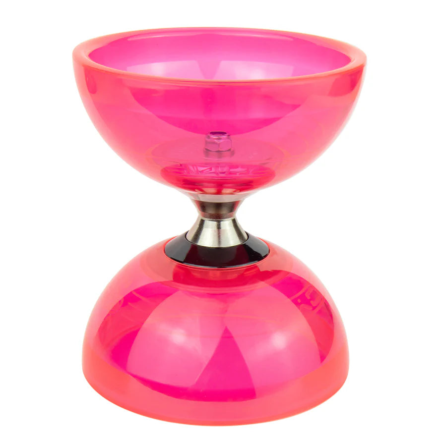 Juggle Dream Cyclone Quartz Diabolo Set - Bearing Axle Professional Diabolo with Aluminium Handsticks and Online Learning Video