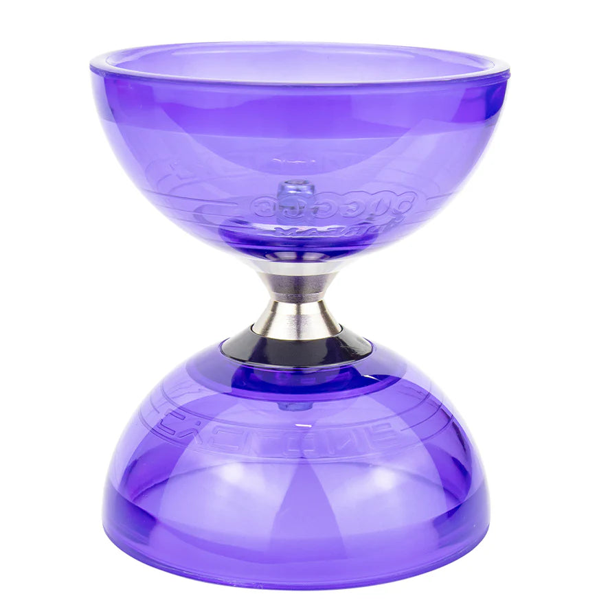 Juggle Dream Cyclone Quartz Diabolo Set - Bearing Axle Professional Diabolo with Aluminium Handsticks and Online Learning Video