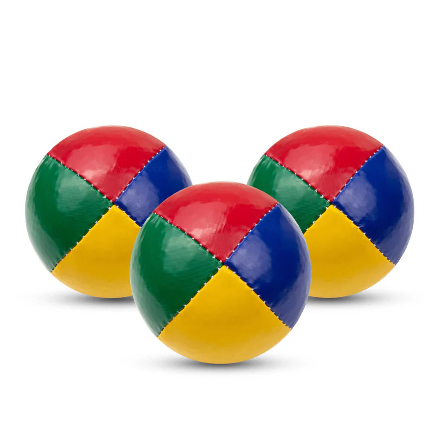 Juggle Dream 3x Budget Thud Juggling Balls - Set of 3 Budget Juggling Balls with Free Online Learning Video, Perfect for Beginners