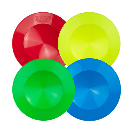 Juggle Dream 4x Spinning Plate & Stick Deal - Mixed Colours